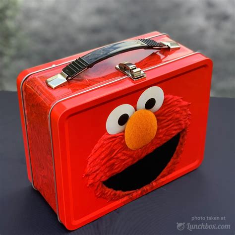 elmo metal lunch box|Popular Elmo Lunch Boxes .